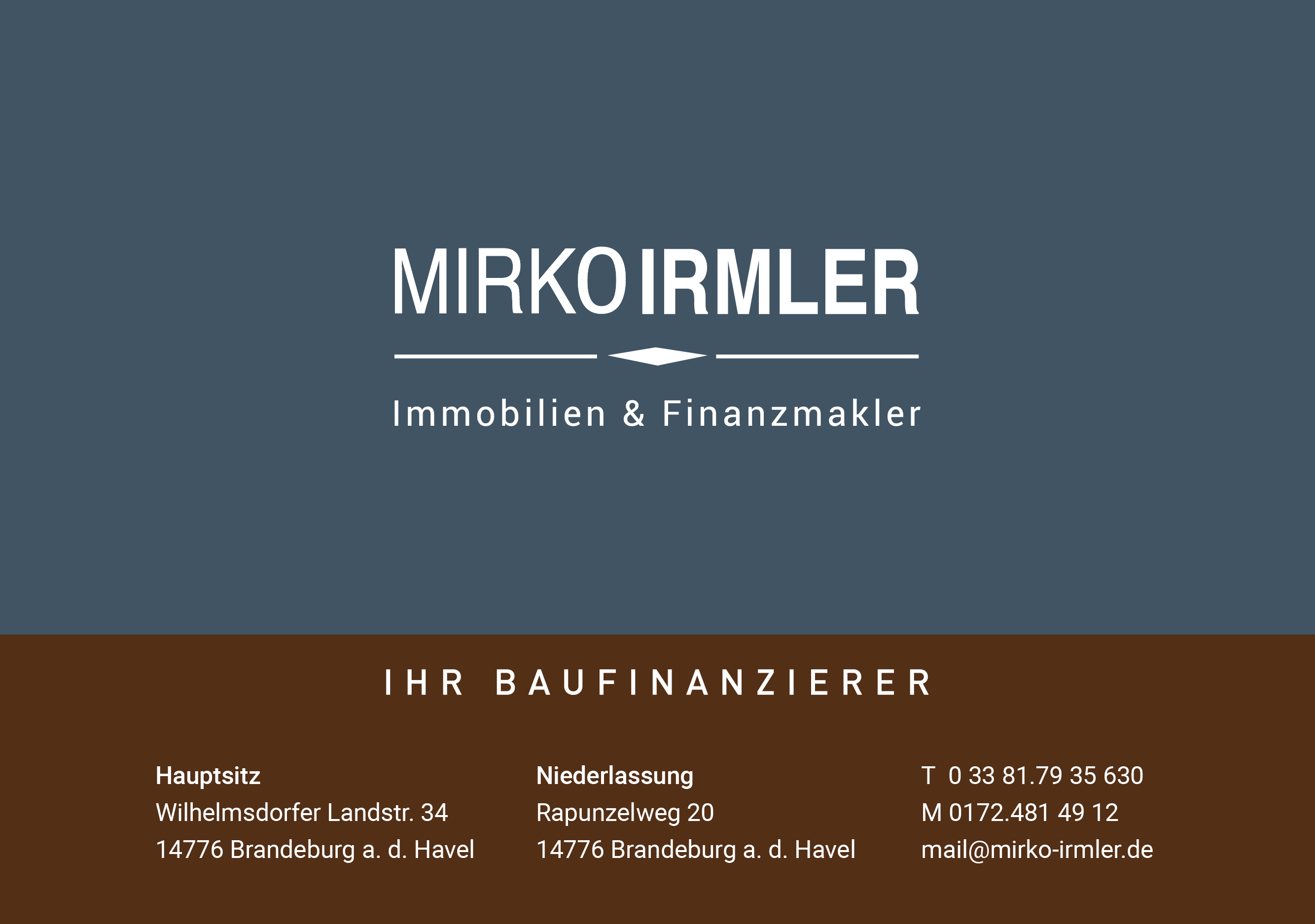 Mirko Irmler - Ihr Baufinanzierer